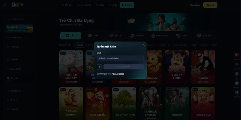 Yêu Cầu Kỹ Thuật Khi Đăng Ký 9bet