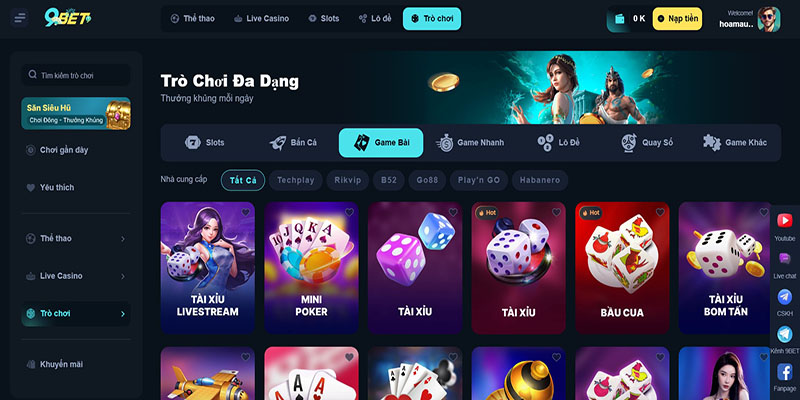 Game Bài 9bet
