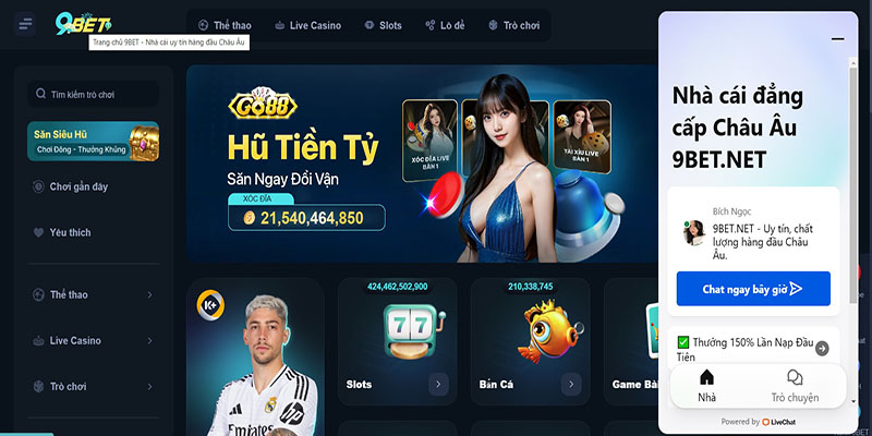 Liên Hệ 9bet
